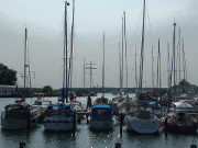 Boote im Hafen: Ostseebad Karlshagen auf Usedom.