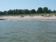 Urlaub auf Usedom: Ostseestrand zwischen Koserow und Zempin.