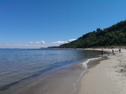 Ostseestrand nach Klpinsee: Sommertag am Meer.