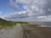 Nrdlich des Prfstandes 6: Ostseestrand am Peenemnder Haken.