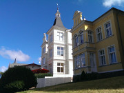 Ostseebad Zinnowitz: Villen nahe der Strandpromenade.