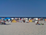 Perfektes Badewetter auf Usedom: Strand von ckeritz.