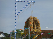 Ertekrone: Erntefest im Seebad Loddin aug Usedom.