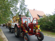 Festumzug im Seebad Loddin: Erntefest 2016.