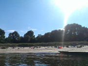 Sptsommer auf Usedom: Ostseestrand zwischen Koserow und Zempin.