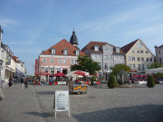 Tourismusland Mecklenburg-Vorpommern: Waren an der Mritz.