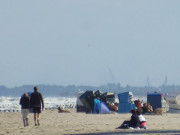 Wellengang: Nordostwind auf der Insel Usedom.