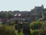 Penzlin in Mecklenburg: Blick vom Burgberg.