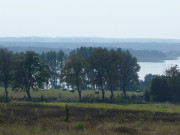 Herbststimmung: Wiesenland am Kleinen Krebssee.