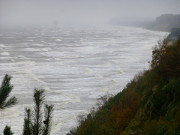 Der Strand ist weg: Blick vom Streckelsberg bei Koserow.