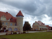 Schloss Stolpe: Malerisches Ensemble im Usedomer Haffland.