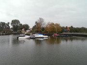 Farben des Herbstes: Achterwasserhafen von ckeritz.