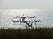 Fischfang auf Usedom: Netze in der Krumminer Wiek.