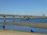 Seebrcke von Zinnowitz: Urlaubstag am Meer.