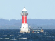 Seezeichen Peenemnde: Inmitten des Greifswalder Boddens.