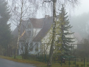 An der Strandstrae: Wohnhuser in Klpinsee.