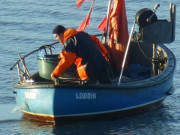 Fischer auf dem Achterwasser: "Taube Loddin".