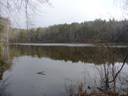 Im Sdosten Usedoms: Der Waldsee "Schwarzes Herz".