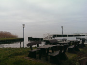Dunkle Wolken, kurze Tage: Achterwasserhafen ckeritz.