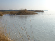 Achterwasser: Blick nach Koserow und zum Loddiner Hft.