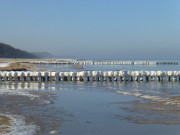 Blick nach Klpinsee: Ostseestrand von ckeritz.