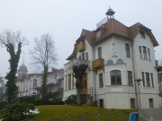 Ostseebad Zinnowitz auf Usedom: Bdervillen am Meer.