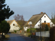 Dorfstrae im Seebad Loddin: Urlaub auf Usedom.