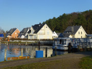 Ferienhuser am Hafen: Stagnie sdlich von ckeritz.