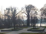 Promenadenplatz: Blick von der Dne zum Klpinsee.