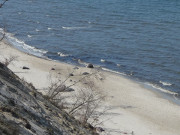 Steilkste: Ostseestrand am Langen Berg bei Bansin.