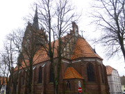 Am Markt: Sankt Marien in der Stadt Usedom.