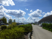 Rankwitz auf dem Lieper Winkel: Hafen am Peenestrom.