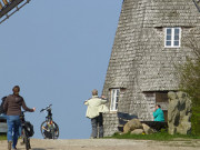 Ruheplatz an der Windmhle: Benz am Schmollensee.