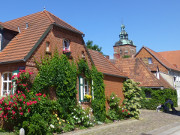 Altstadt: Nahe der Stadtmauer von Wittstock.