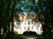 Sdfassade: Barockschloss Griebenow in der Nhe von Greifswald.