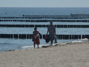 Windschutz und Proviant: Urlaub auf Usedom.