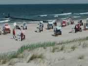 Sandstrand an der Ostsee: Bernsteinbad ckeritz.