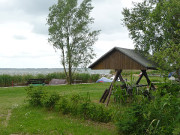 Usedomer Hinterland: Hafen am Achterwasser.