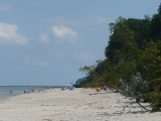 Badewetter auf Usedom: Strand am Seebad ckeritz.