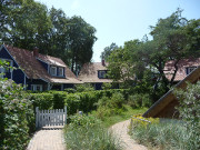 Strandhuser an der Ostsee: Strandpromenade ckeritz.