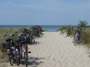Bernsteinbad Zempin: Mit dem Fahrrad an den Ostseestrand.