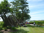 Usedomer Halbinsel Gnitz: Fischerhafen bei Neuendorf.