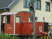 Rangierlok: Eisenbahnmuseum in Mlschow auf Usedom.