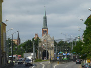 Verkehrsknoten in der Stettiner Altstadt: "Berliner Tor".