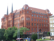 Sehenswerte Altstadt von Stettin: "Rotes Rathaus".