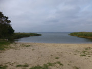 Sandstrand am Peenestrom: Halbinsel Usedomer Winkel.