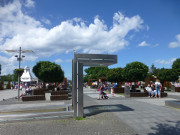 Belebt: Strandpromenade des Ostseebades Misdroy.