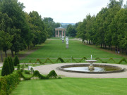 Blickachse: Residenz derer von Mecklenburg-Strelitz.