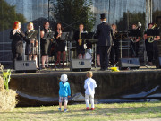 Intermezzo: Damenblaskapelle beim Loddiner Erntefest.