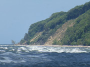 Ende der Pommerschen Bucht: Ostseestrand stlich von Misdroy.